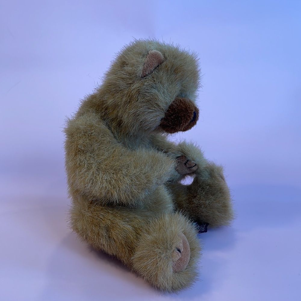 1993 Ty Original Attic Treasures Cody the Brown Fuzzy Bear Excellent Condition - Picture 5 of 8